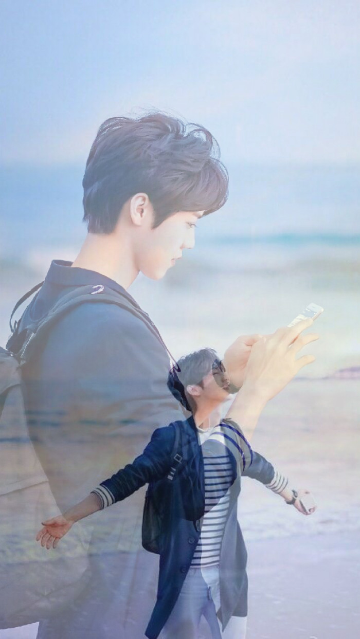 鹿晗勋章歌词壁纸图片,鹿晗壁纸4k全屏帅哥