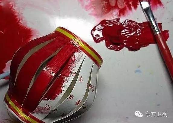 蛋糕盒自制灯笼元宵节,元宵节灯笼的做法小学生手作