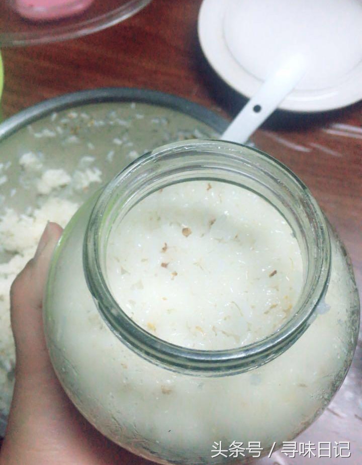 教你做桂花羹,教你做桂花酒酿圆子