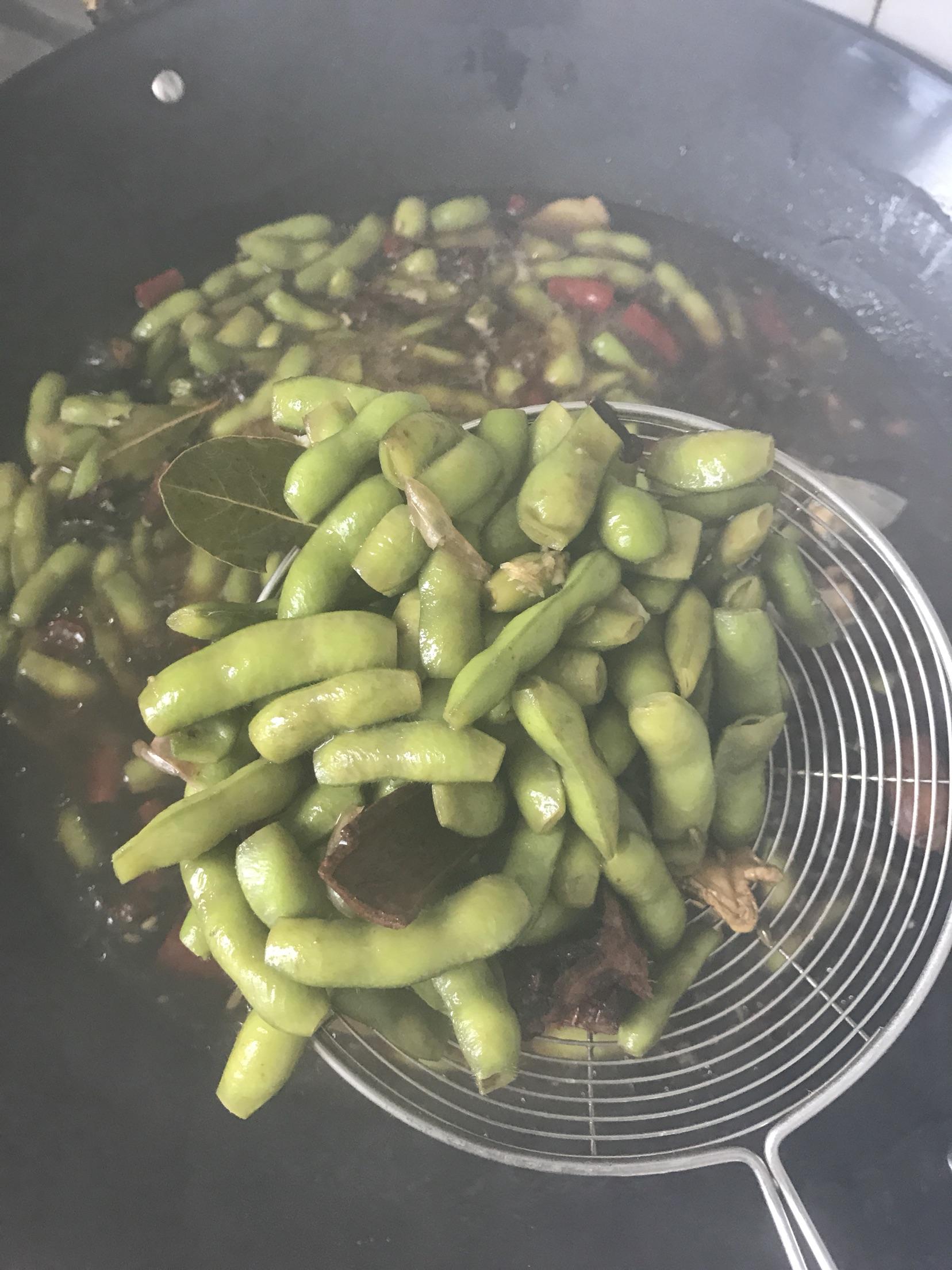 卤毛豆的做法周黑鸭,卤毛豆的做法