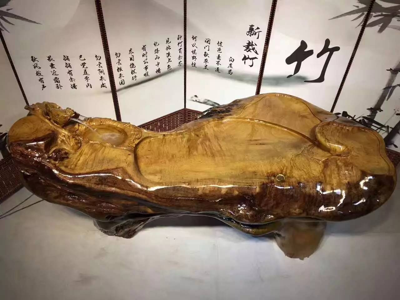 根雕茶几什么样子好看,根雕茶几什么材料最好