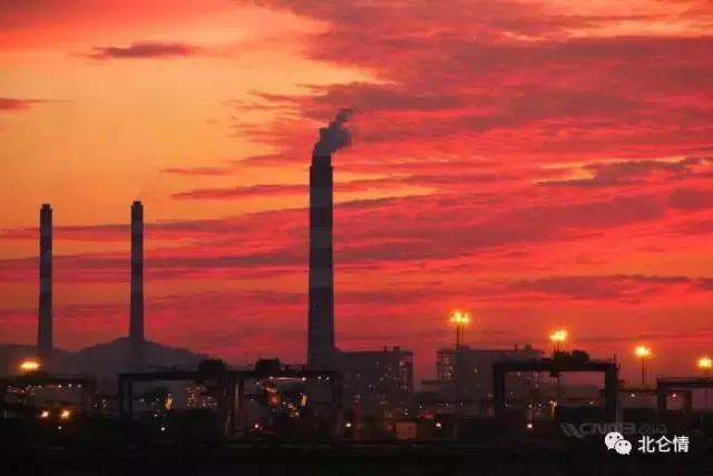 宁波北仑发电站风景,火电厂旅游景点