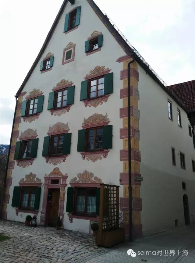 慕尼黑天鹅城堡内部,德国慕尼黑天鹅