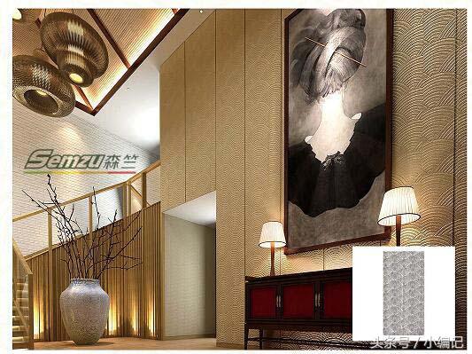 高级感硅藻泥效果图,带色彩的肌理硅藻泥