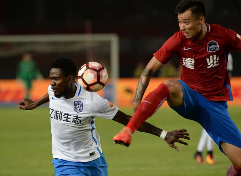 换阵后与建业队0比0握手言和，亿利队平局能接受也有遗憾