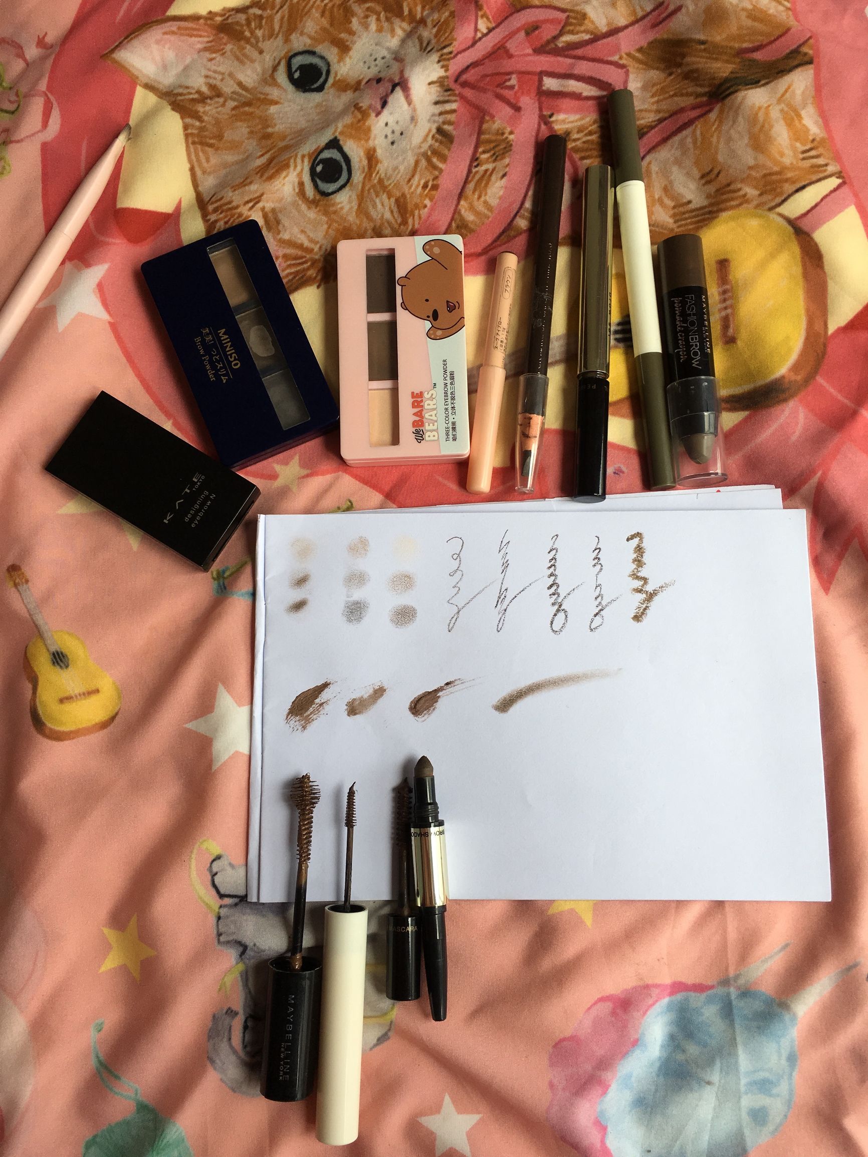 kate眉粉怎么选颜色好看,眉粉画眉教程kate