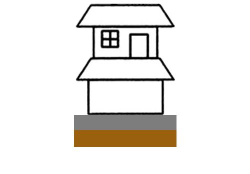 农村建房抬高地基怎么做基础,农村地基基础施工全过程