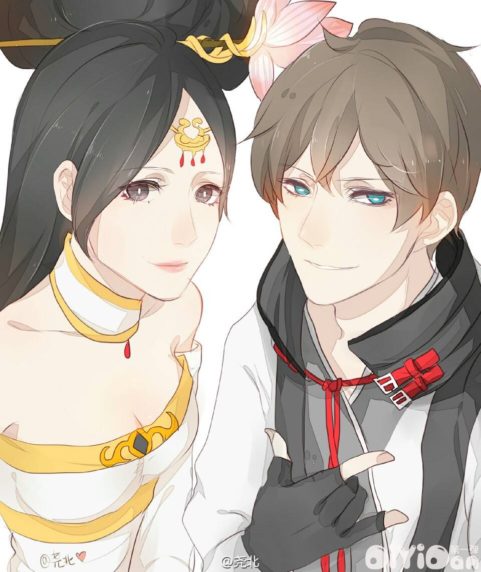 王者荣耀动漫李白大乔,王者荣耀大乔李白爱情故事