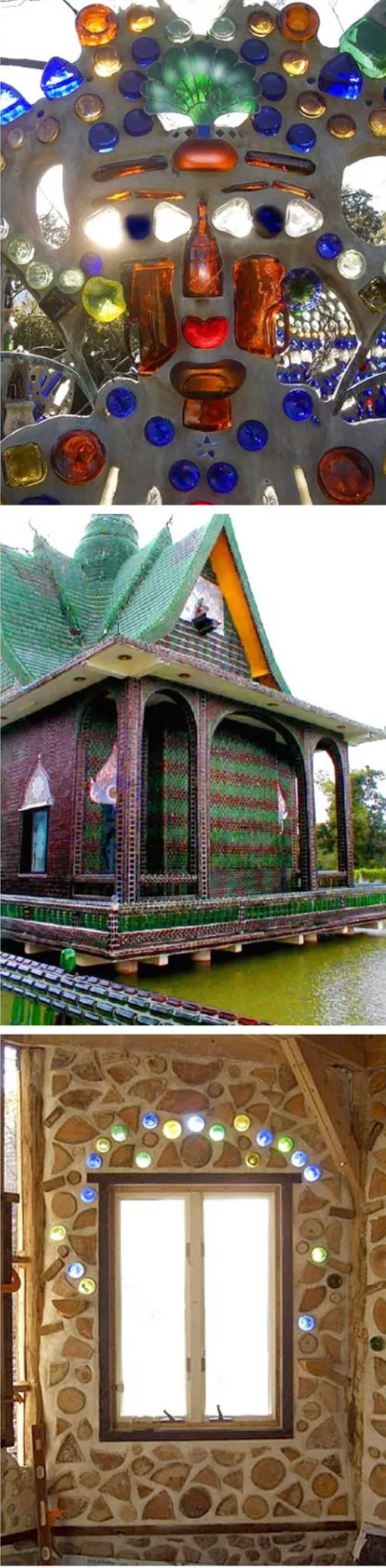 用废旧玻璃瓶做装饰?这样的创意美也是让人叹为观止