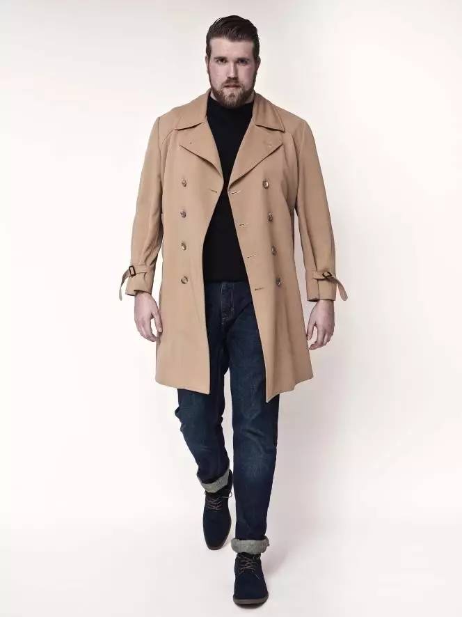 肥胖大码男装潮流,肥胖男模