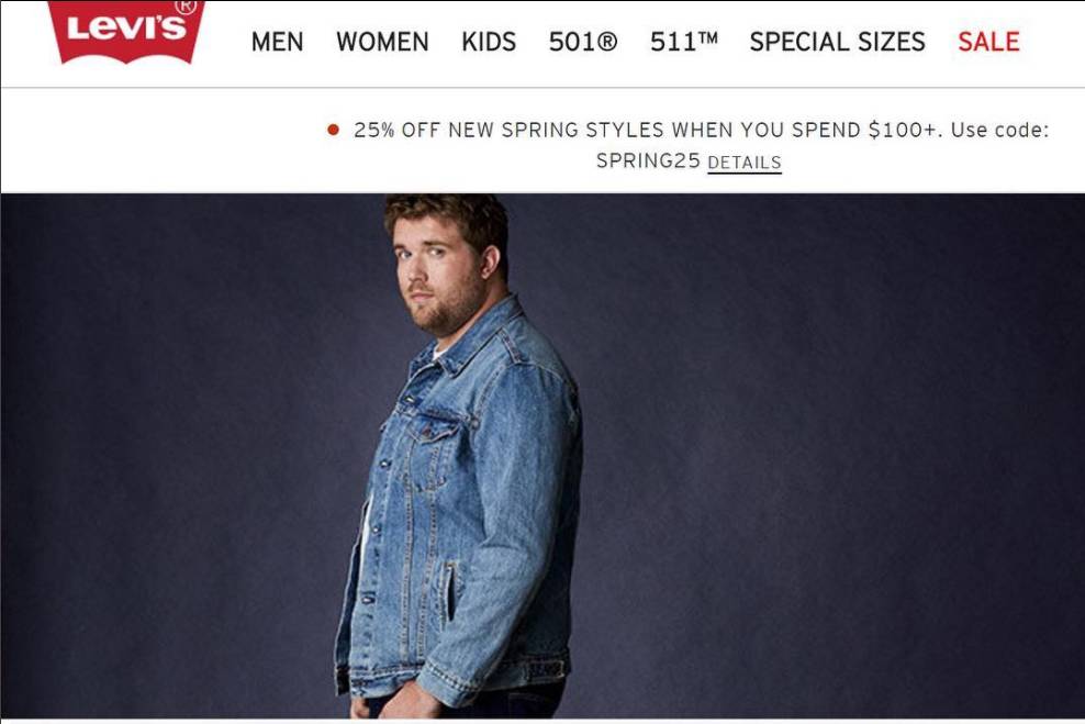 肥胖大码男装潮流,肥胖男模