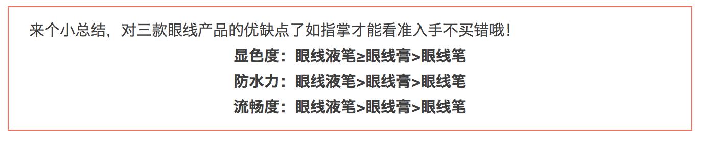 新手画眼线适合哪一种产品,眼线画不好的人