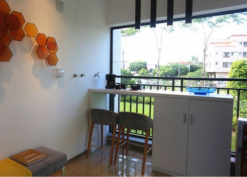 入户花园开放式吧台,入户花园做个吧台