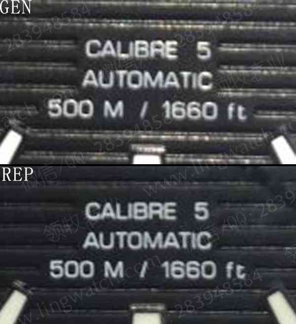 专柜人员提醒:网上代购港版泰格豪雅腕表90%都是仿品!