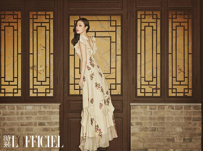 倪妮被谁捧红,倪妮封面图片