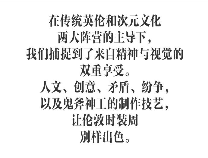 抛开Smart和Chic，伦敦时装周有你想要的Freak|盛宴