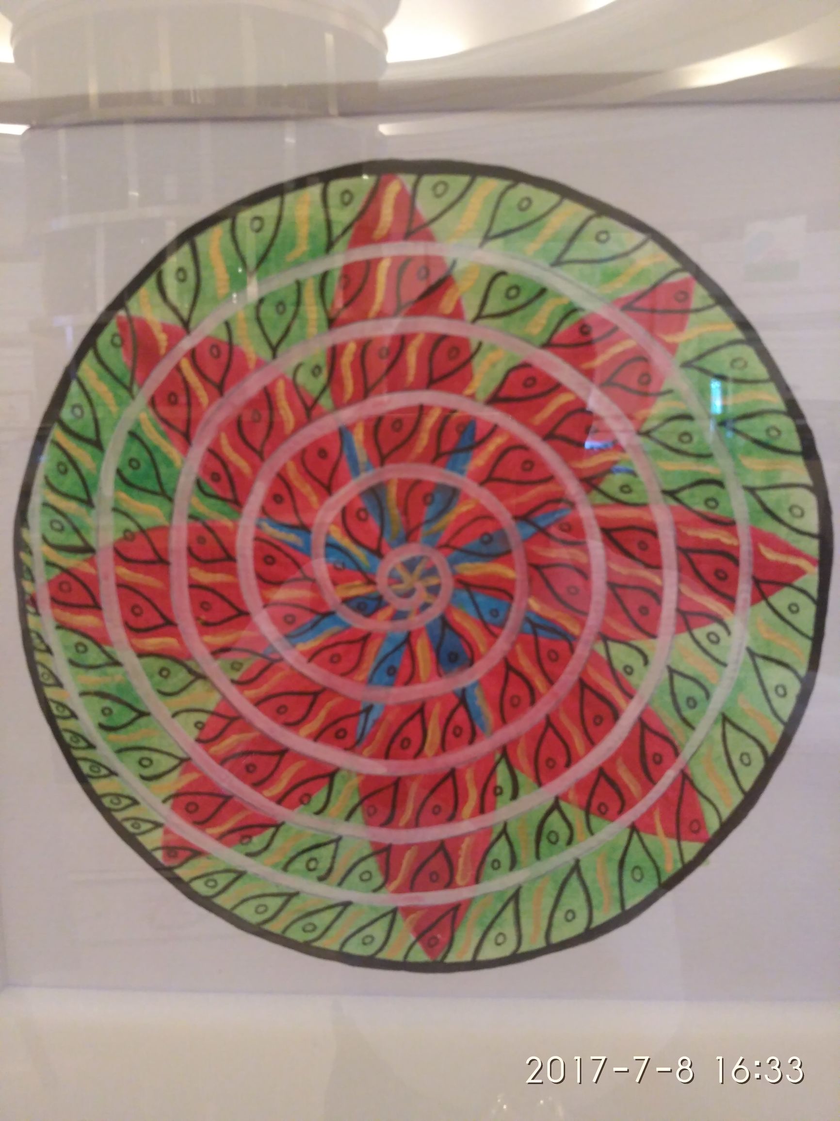 手绘曼陀罗答案,曼陀罗手绘瓶子