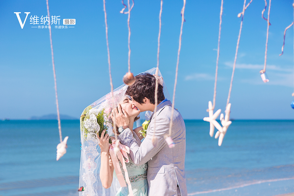 婚纱照北海海景拍摄地点,北海婚纱照海景