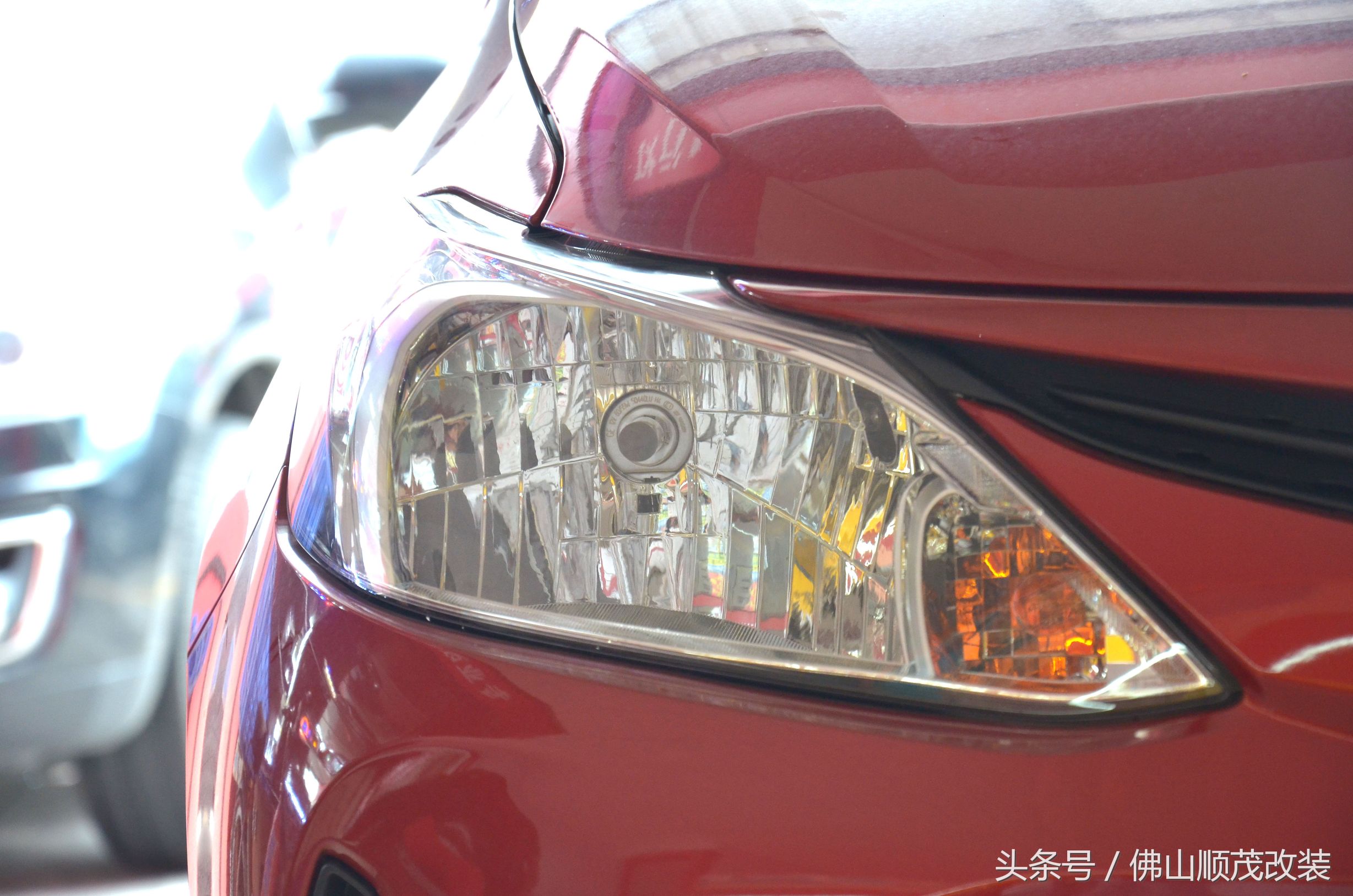 17款丰田威驰大功率大灯,丰田威驰17年款大灯