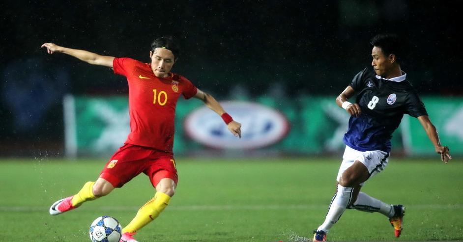 中国菲律宾足球12强赛,u23中国vs柬埔寨足球