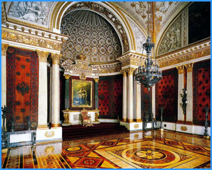 艺术典藏：俄罗斯冬宫漫游指南之“厅廊篇”|张小玉