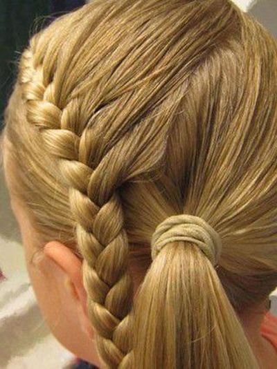 儿童扎发简单漂亮6-10岁长发,7-12岁儿童盘头扎法简单又好看