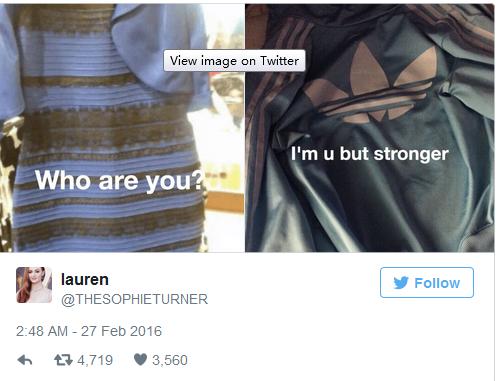 白金蓝黑裙,白金蓝黑裙哪个色感好