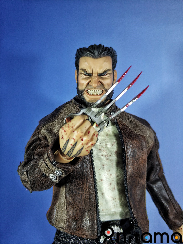 黑道金刚狼-黑帮王国1/6方块5幽灵狼套装测评