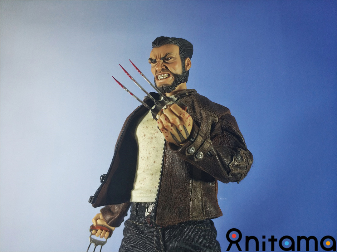 黑道金刚狼-黑帮王国1/6方块5幽灵狼套装测评