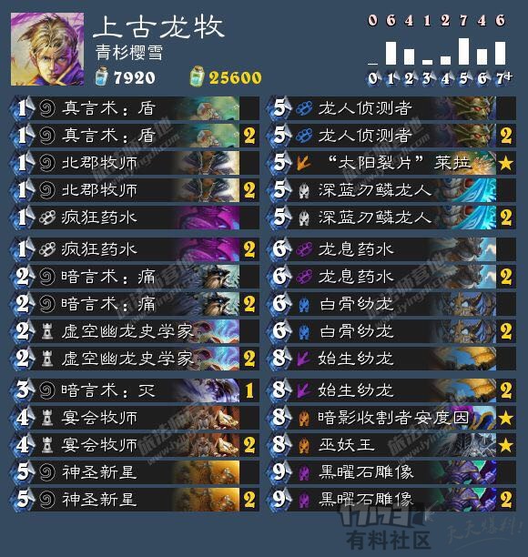 新版本牧师卡组一览，越拖后期越恶心人！