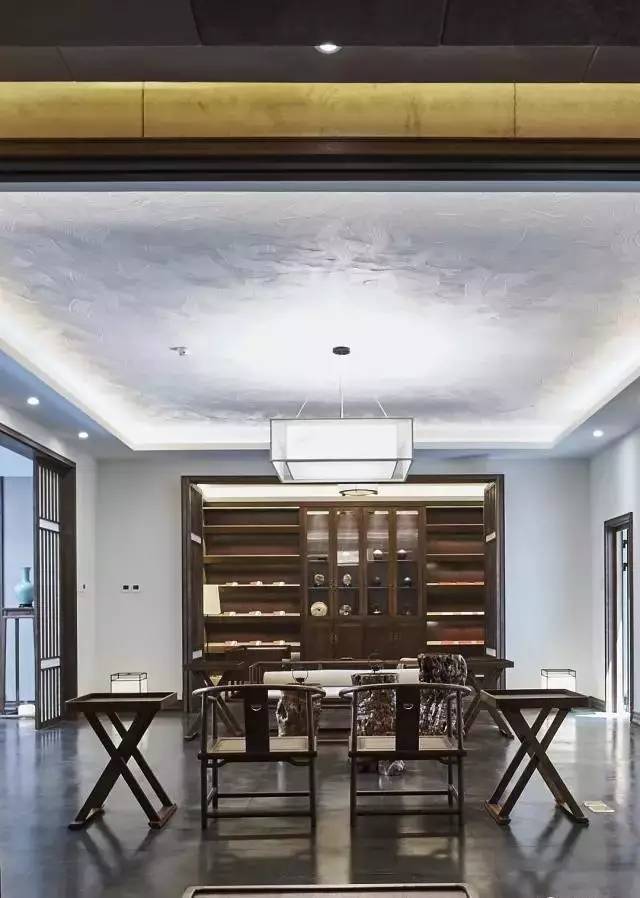 锦江区中式四合院别墅设计,新中式四合院超大豪华设计