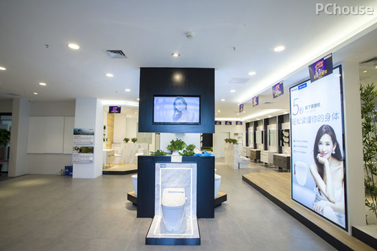 奢华智能卫浴馆专业浴室空间定制,卫浴空间定制体验店