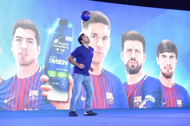 巴萨的洗发水,巴萨代言的品牌