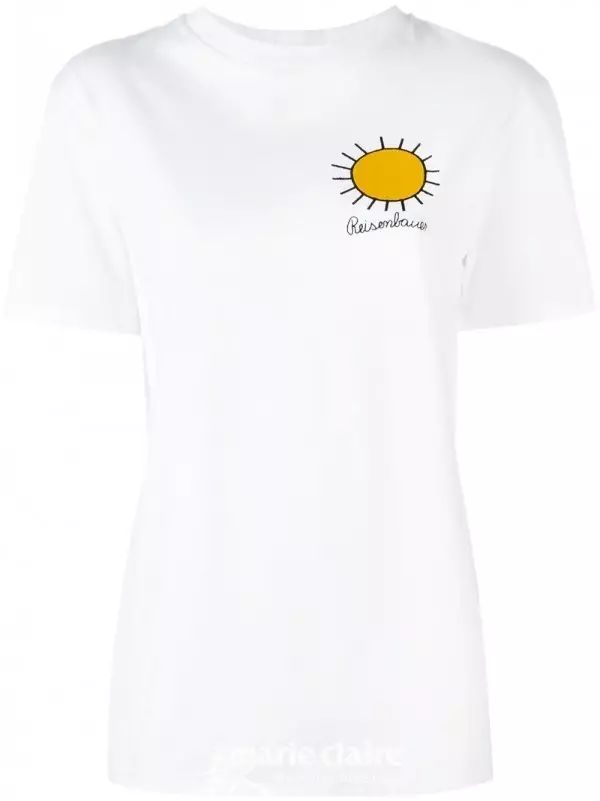 明星同款短袖t恤女杨幂,潮牌t恤女款杨幂同款条纹