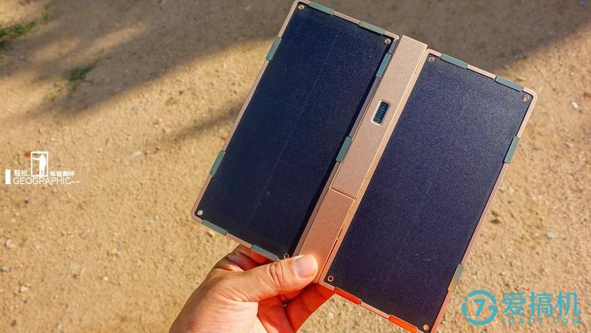 便携式太阳能板usb测试,测评太阳能电池板