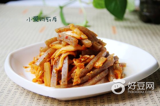 洋葱炒魔芋丝的做法窍门,辣白菜魔芋丝