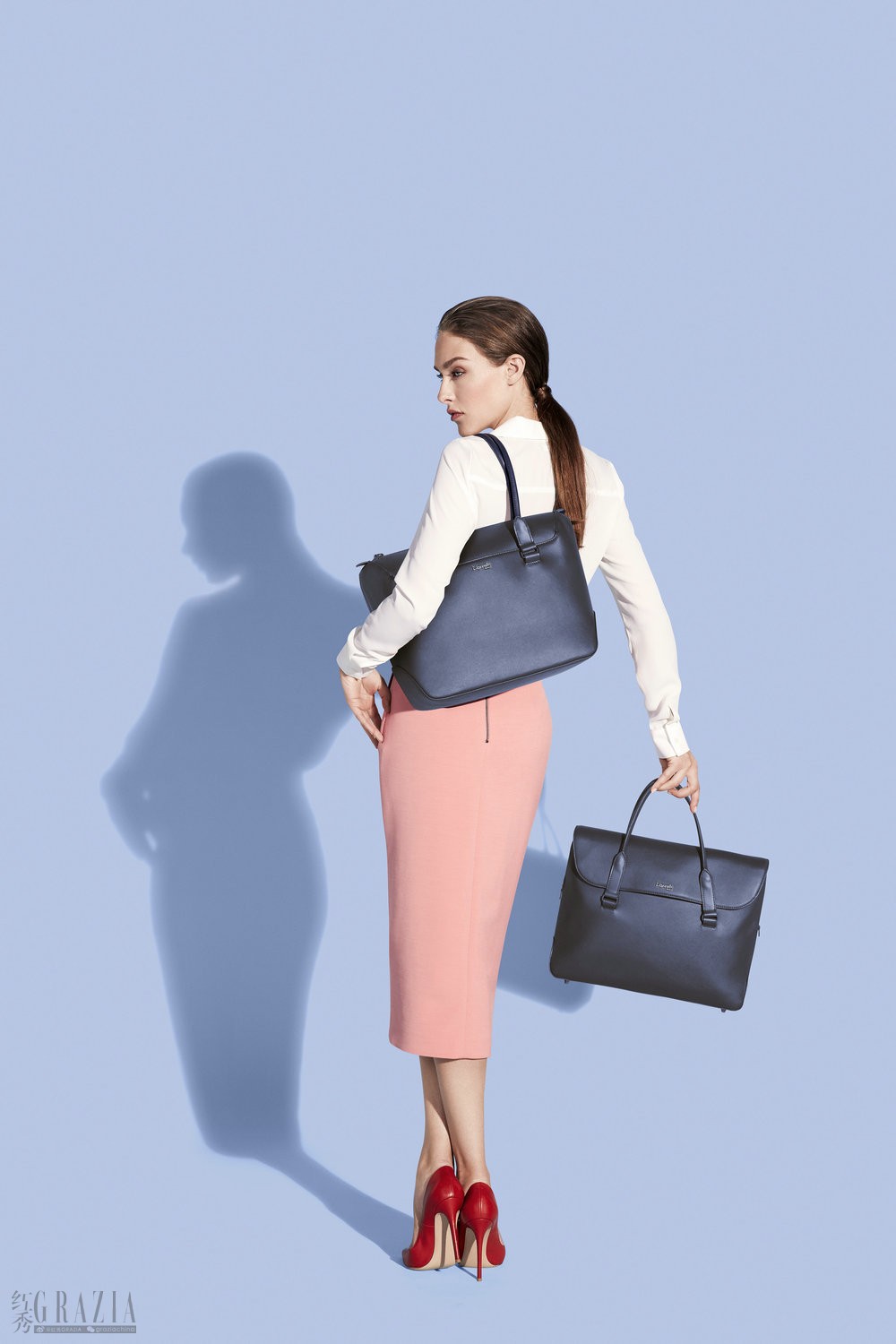 lipault潮款,lipault玫瑰木色