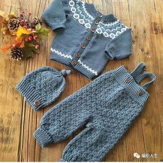 2-3岁宝宝毛衣怎么织,男女都可织的毛衣款式