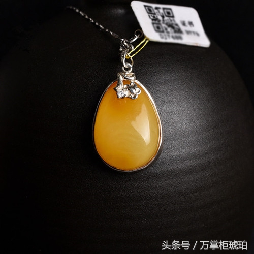 琥珀中的鬼马精灵——925银镶嵌