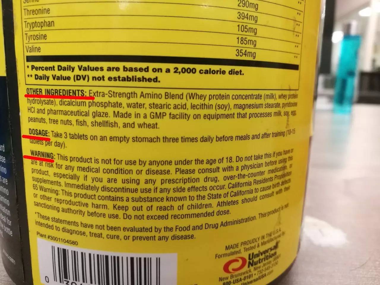 读懂食品、补剂标签，让你不再买错健身食品