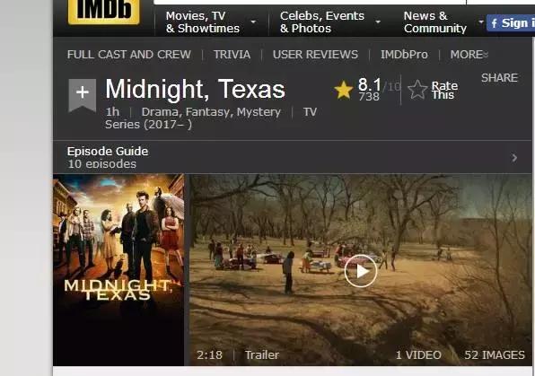 德州午夜,民风彪悍,吸血鬼、女巫、灵媒、杀手皆现身!