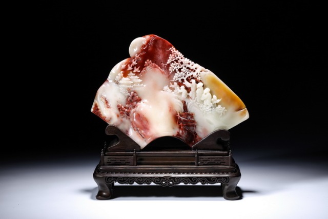 寿山石有裂打胶正常么,鉴别寿山石是否有裂