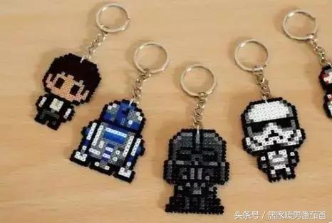 手工活大家一起干,拼豆豆手工教程