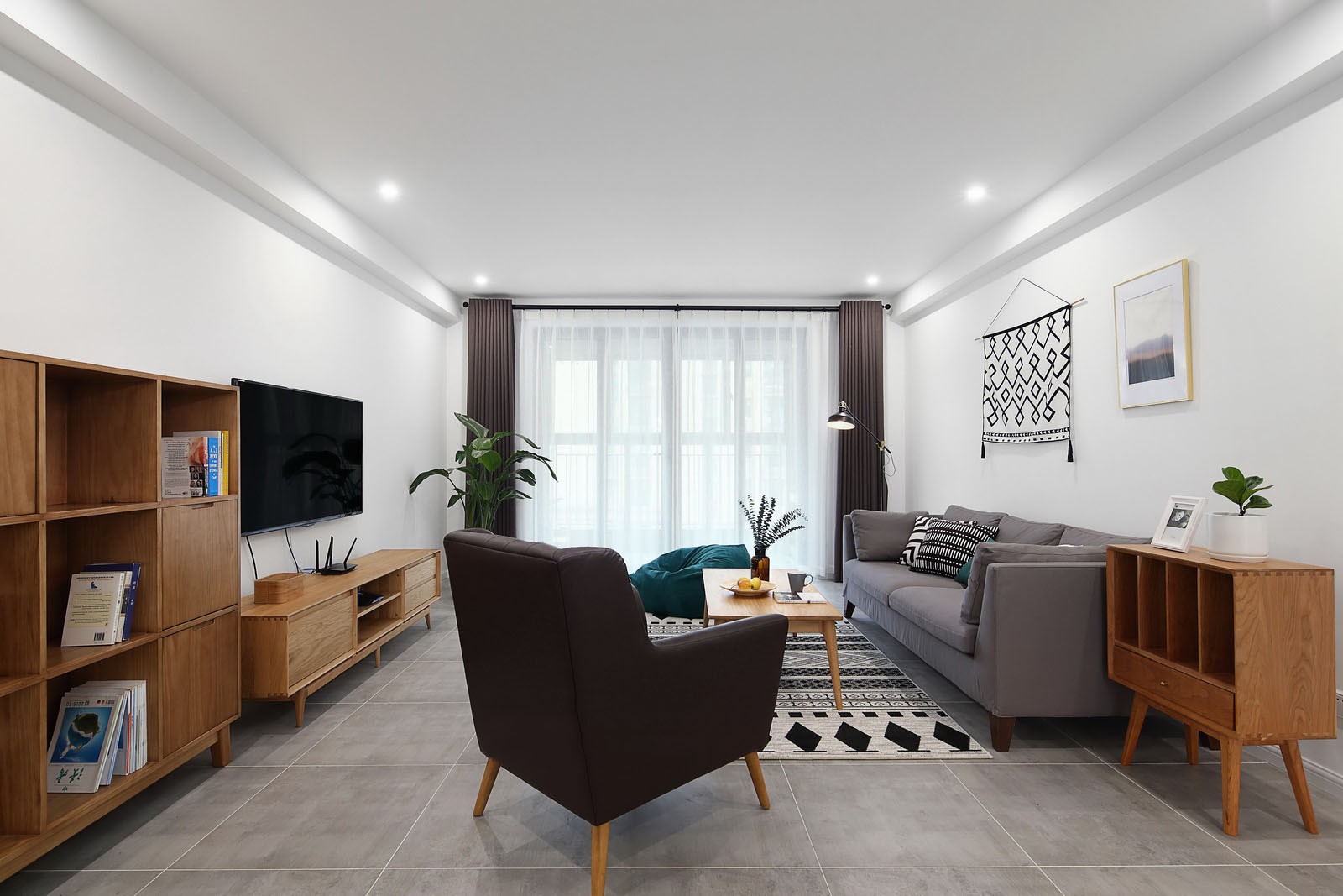 室内设计70平现代简约,简约又耐看的室内设计