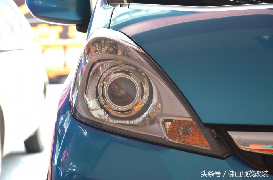 17款飞度改装大灯,12款飞度中网改装
