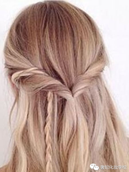 编发儿童简单又漂亮中长发小公主,斜辫子的小公主编发