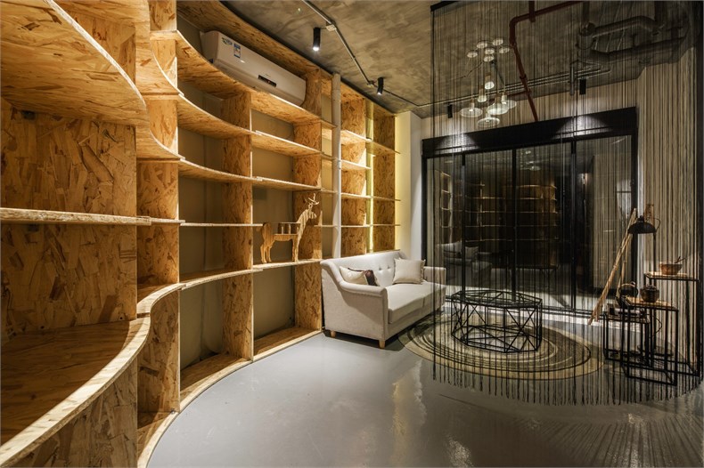 欧松板贴木纹纸效果,欧松板板材特性