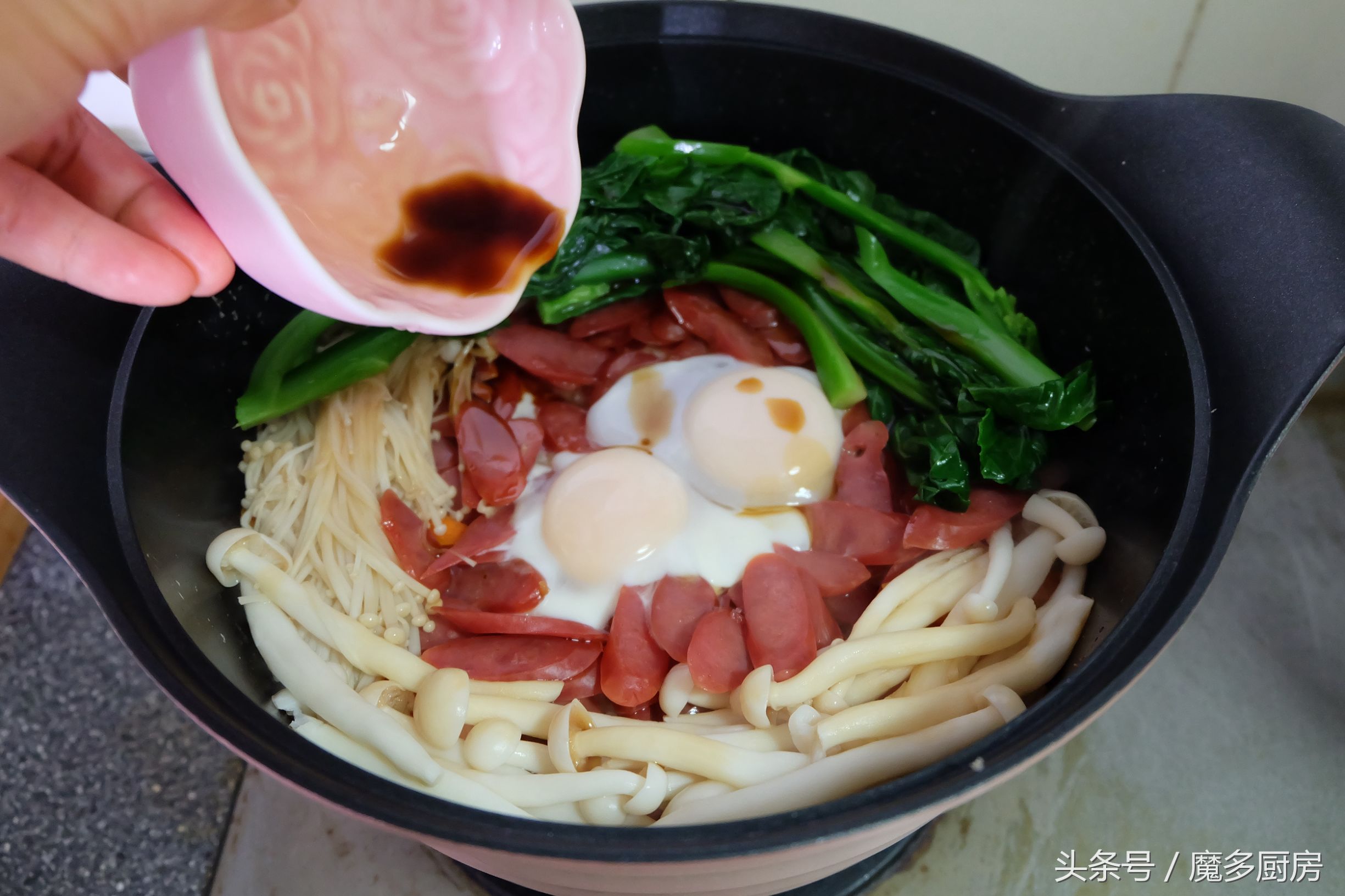 超级简单又美味的煲仔饭,第一次做煲仔饭