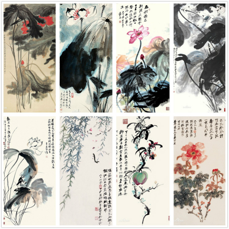 海派花鸟画谁的比较好,海派名家张雄花鸟画