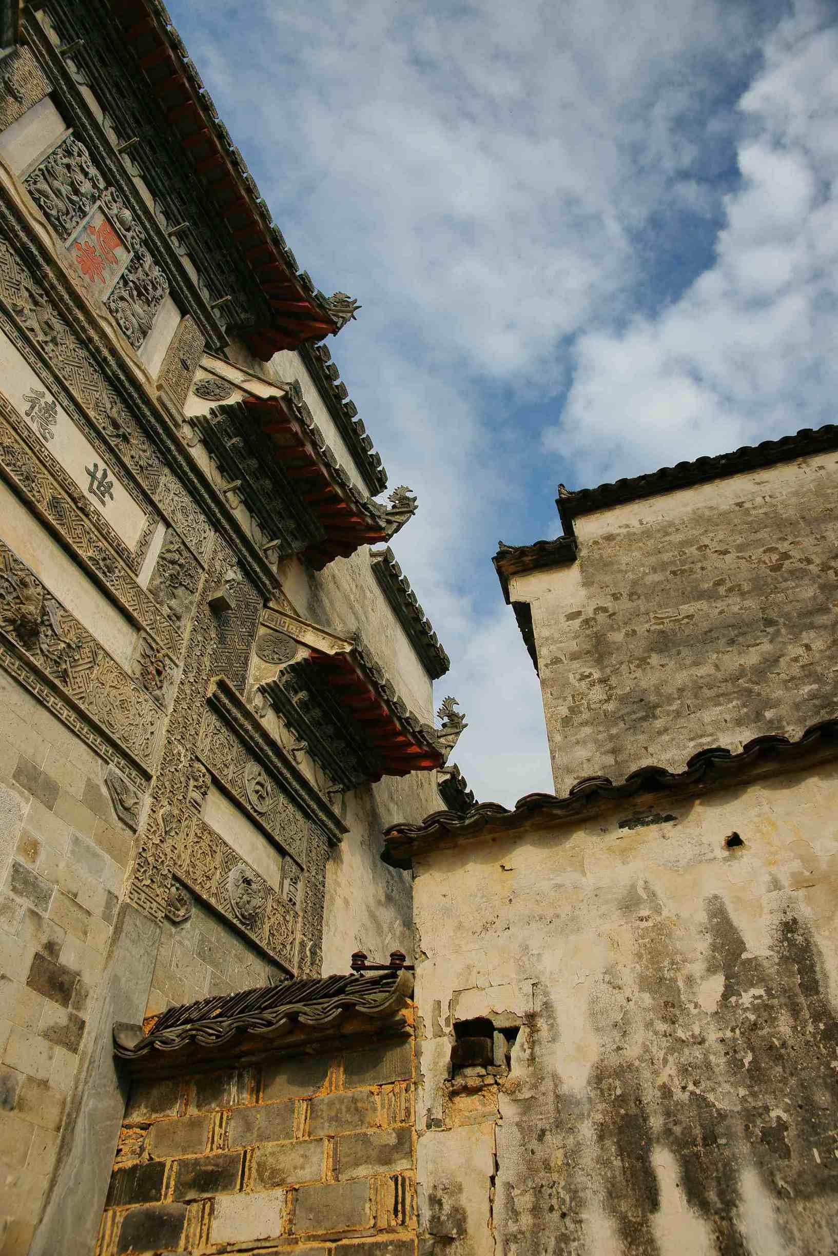 宏村是徽派建筑,宏村徽派古村寨